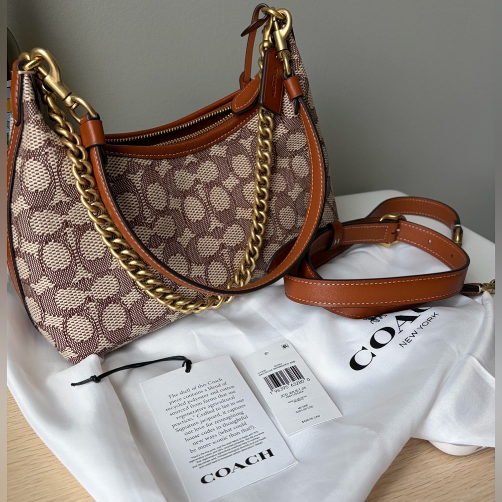 Coach Juliet Shoulder Bag 25 In Signature Textile Jacquard - Picture 7 of 7